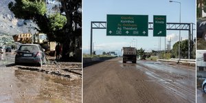 Το βουνό κατέβηκε στο δρόμο στην Κινέτα -Ο Γηρυόνης την έπνιξε στη λάσπη