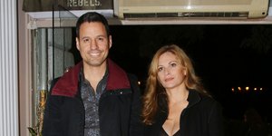 Ο Γρηγόρης Πετράκος με τη Θεοφανία Παπαθωμά