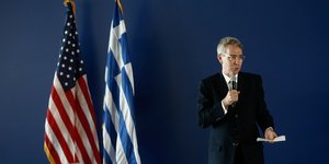 Ο Αμερικανός πρέσβης Τζέφρι Πάιατ