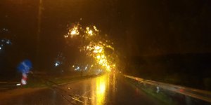 Βροχή τη νύχτα