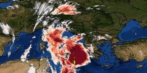 H «Βικτώρια» κατάπιε τη χώρα -Η πορεία της κακοκαιρίας