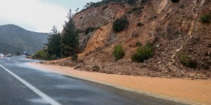 κατολίσθηση λασπη