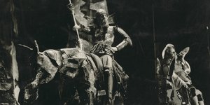 Μάνος Κατράκης στο ρόλο του Δον Κιχώτη