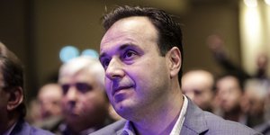 Ο νέος πρόεδρος της ΚΕΔΕ, Δ. Παπαστεργίου