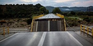 Καταστροφες από την κακοκαιρία στη Ρόδο