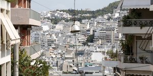 Κτηματολόγιο / Εικόνα από πολυκατοικίες στο κέντρο της Αθήνας