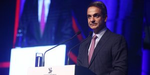 Ο Κυριάκος Μητσοτάκης στην εκδήλωση της Καθημερινής