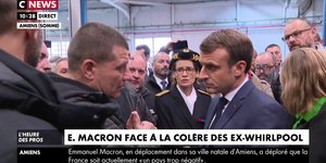 Ο Εμανουέλ Μακρόν αντιμέτωπος με την οργή ανέργων εργοστασίου