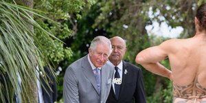 Μαορί, αμήχανη στιγμή, πρίγκιπας Κάρολος