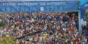Μεγάλη η συμμετοχή στο Μαραθώνιο της Αθήνας