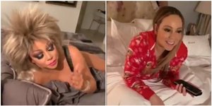Η Μαράια Κάρεϊ με Halloween και η Μαράια Κάρεϊ μπαίνοντας ο Νοέμβριος