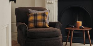 Ζαρα καρό μαξιλάρι 