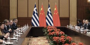 Ο Κυριάκος Μητσοτάκης στην Κίνα 