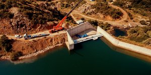 Έργα στο φράγμα Αλεξανδρούπολης