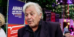 Ο Θανάσης Παπαχριστόπουλος σε εκδήλωση της Ανοιχτής Πόλης