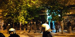 Η πολυκατοικία στην οδό Στουρνάρη 4 στα Εξάρχεια