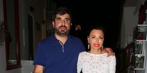 Η Σίσσυ Φειδά με τον σύζυγό της Γιώργο Ανδρίτσο