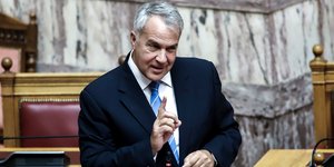 Ο Μάκης Βορίδης σε τοποθέτηση στη Βουλή