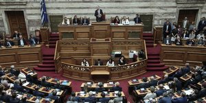 Η Ολομέλεια της Βουλής 