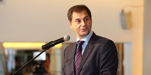 Ο υπουργός Τουρισμού, Χάρης Θεοχάρης