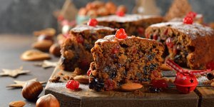 Χριστουγεννιάτικο κέικ 