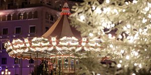 Χριστουγεννιάτικο καρουζέλ στη Θεσσαλονίκη