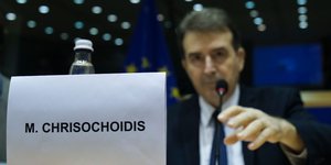 Ο Μιχάλης Χρυσοχοΐδης στο Ευρωκοινοβούλιο