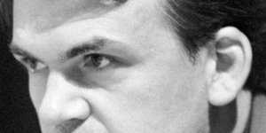 Ο Μίλαν Κούντερα σε φωτογραφία του 1967