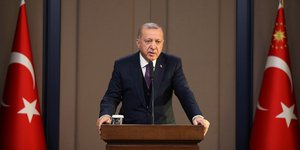 Ο πρόεδρος της Τουρκίας, Ρετζέπ Ταγίπ Ερντογάν