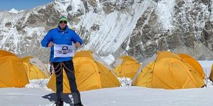 Αντώνης Συκάρης σε κορυφή στα Ιμαλάια