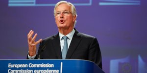 Ο Ευρωπαίος διαπραγματευτής για το Brexit Μισέλ Μπαρνιέ