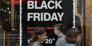 Βιτρίνα στην black Friday