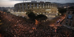 Συγκέντρωση στο Καμπ Νου