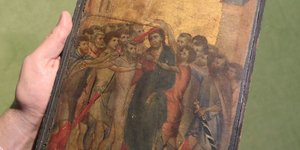 O πίνακας «Χλευαζόμενος Χριστός» του Τσιμαμπούε