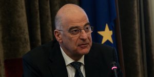 Ο Νίκος Δένδιας σε συνέντευξη στο Υπουργείο Εξωτερικών