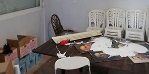 Επίθεση στα γραφεία της ΝΔ στο Χαϊδάρι