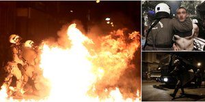 Επεισόδια μικρής έκτασης στα Εξάρχεια μετά την πορεία μνήμης για τον Αλέξανδρο Γρηγορόπουλο