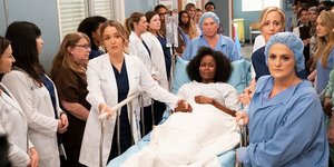 Εικόνα από το επεισόδιο του Grey's Anatomy που έθεσε το θέμα της σεξουαλικής κακοποίησης