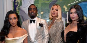Ράπερ Diddy με Κιμ, Κλόε Καρντάσιαν και Κάιλι Τζένερ