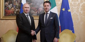 Βλαντίμιρ Πούτιν Τζουζέπε Κόντε 