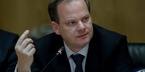 Ο υπουργός Υποδομών και Μεταφορών Κώστας Αχ. Καραμανλής