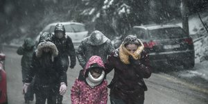 Τσουχτερό το κρύο σε πολλές περιοχές της Ελλάδας