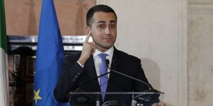 Ο Ιταλός ΥΠΕΞ, Λουίτζι Ντι Μάιο