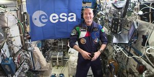 Λούκα Παρμιτάνο στο διάστημα