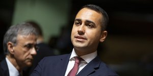 Ο Ιταλός υπουργός Εξωτερικών, Λουίτζι Ντι Μάιο