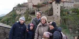 Από την πρόσφατη επίσκεψη του πρωθυπουργού στα Μετέωρα