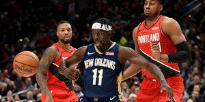 Φάση από το ματς Πόρλταντ - Νέα Ορλεάνη