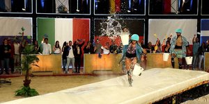 στιγμιότυπο από την πρεμιέρα των Παιχνιδιών χωρίς Σύνορα