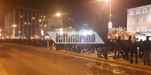 Πορεία στη Βουλή