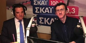 Άδωνις Γεωργιάδης και Άρης Πορτοσάλτε, στον ΣΚΑΪ